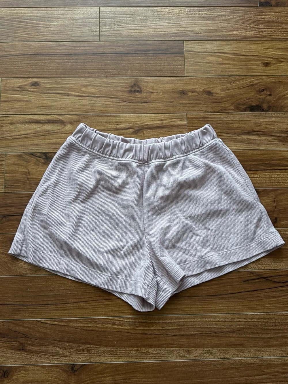 H&M Mauve Waffle Knit Lounge Shorts Size S/P